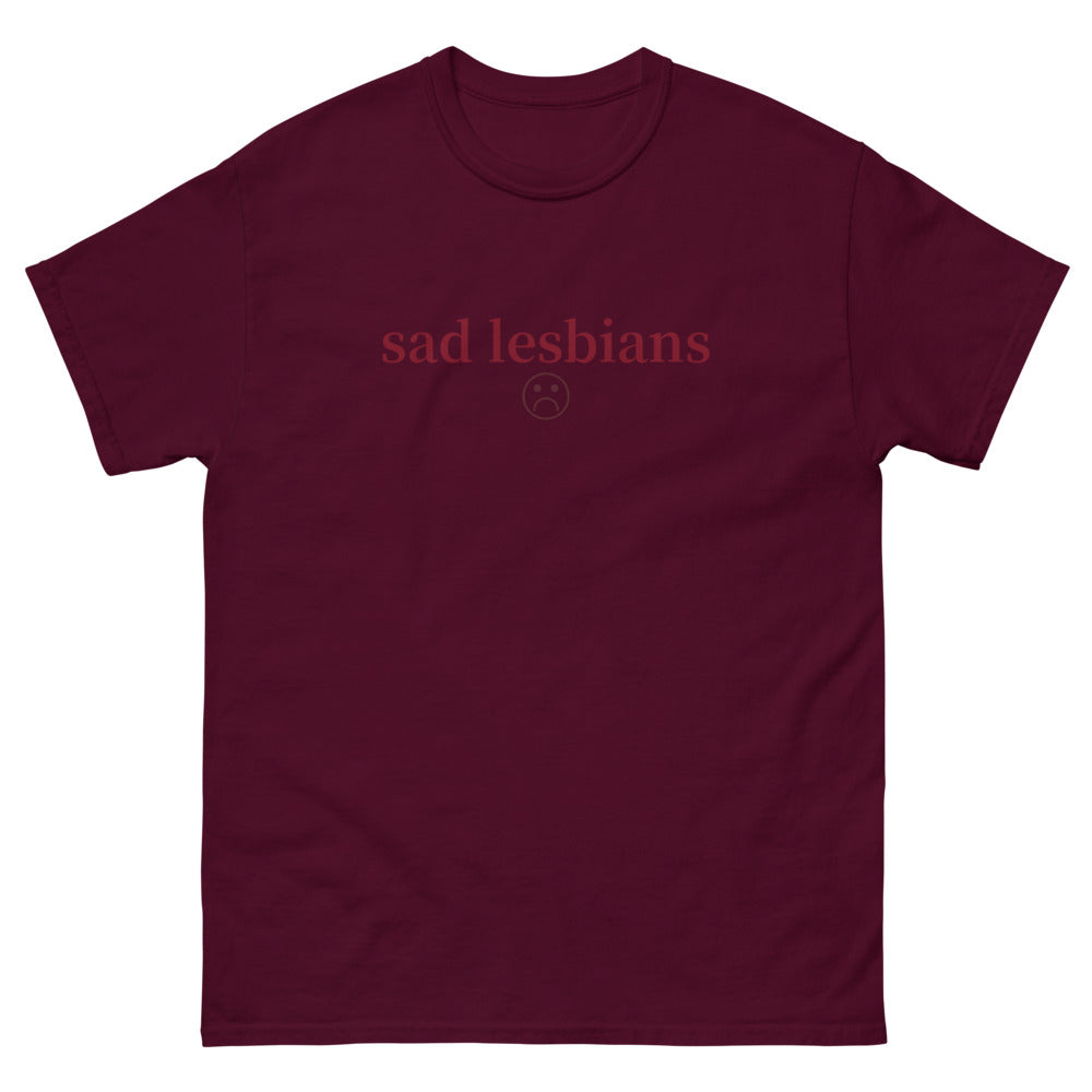 black polish - sad lesbians T-Shirt